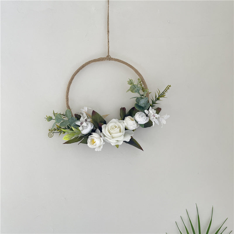 Wall Decor Room Wall Hanging Rose Garland - SAVOUR DECORE