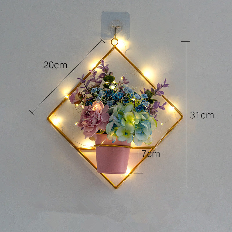 Nordic ins light luxury soft decoration with wall decoration bedroom creative furnishing set wall hanging wall decoration - SAVOUR DECORE