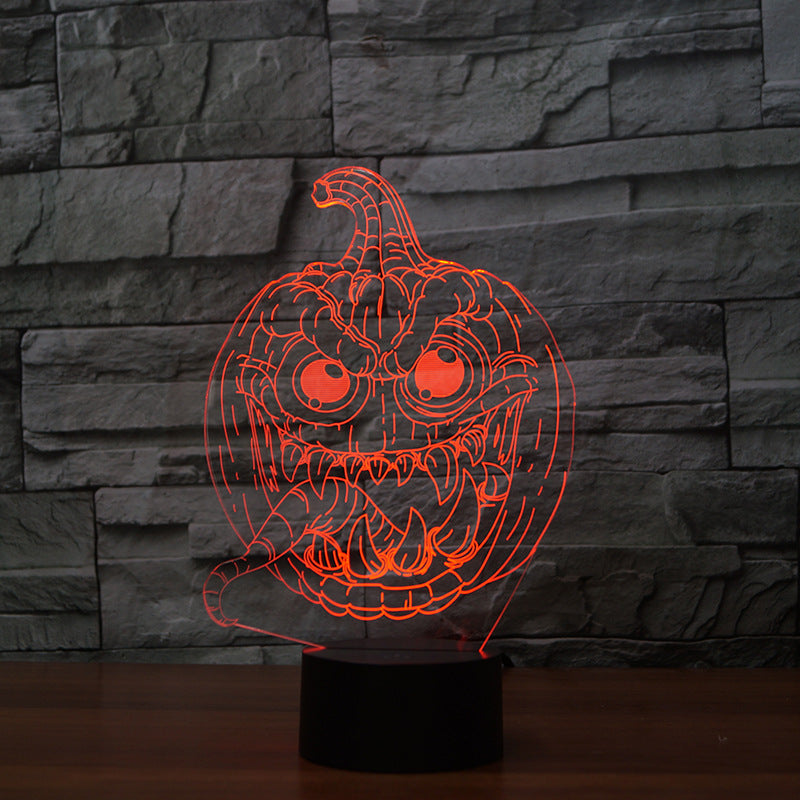 3D lights LED colorful pumpkin lights - SAVOUR DECORE