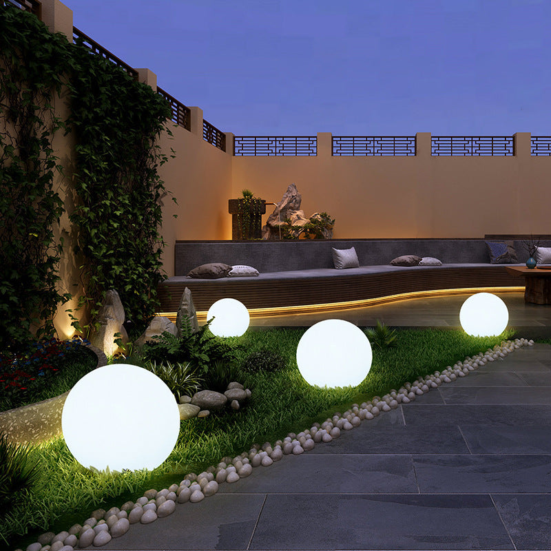 Led Luminous Ball Lights Outdoor Waterproof Colorful Lights Lawn Luminous Ball Garden Floor Lights Swimming Pool Floating Ball Lights - SAVOUR DECORE