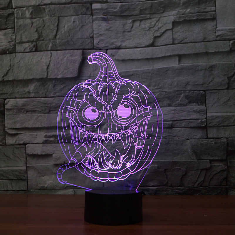 3D lights LED colorful pumpkin lights - SAVOUR DECORE