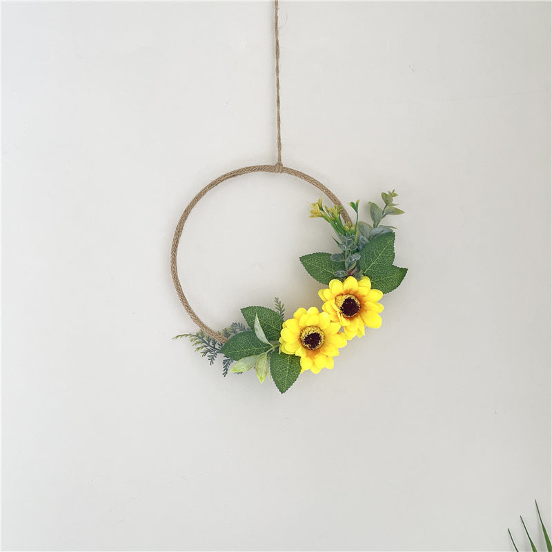 Wall Decor Room Wall Hanging Rose Garland - SAVOUR DECORE