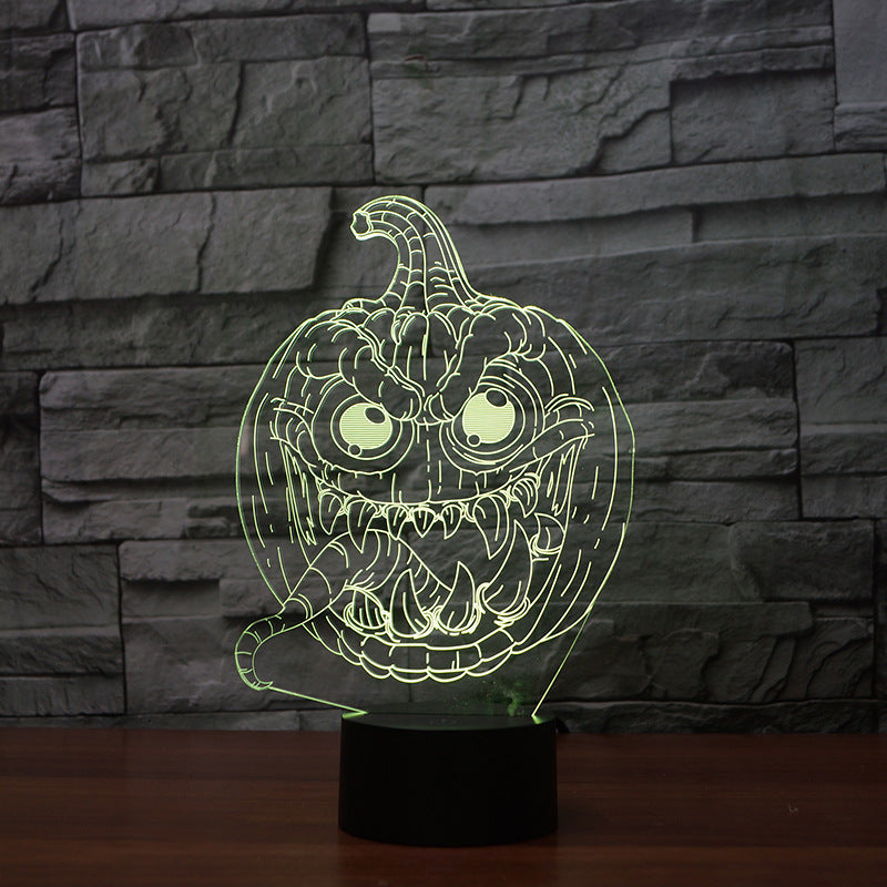 3D lights LED colorful pumpkin lights - SAVOUR DECORE