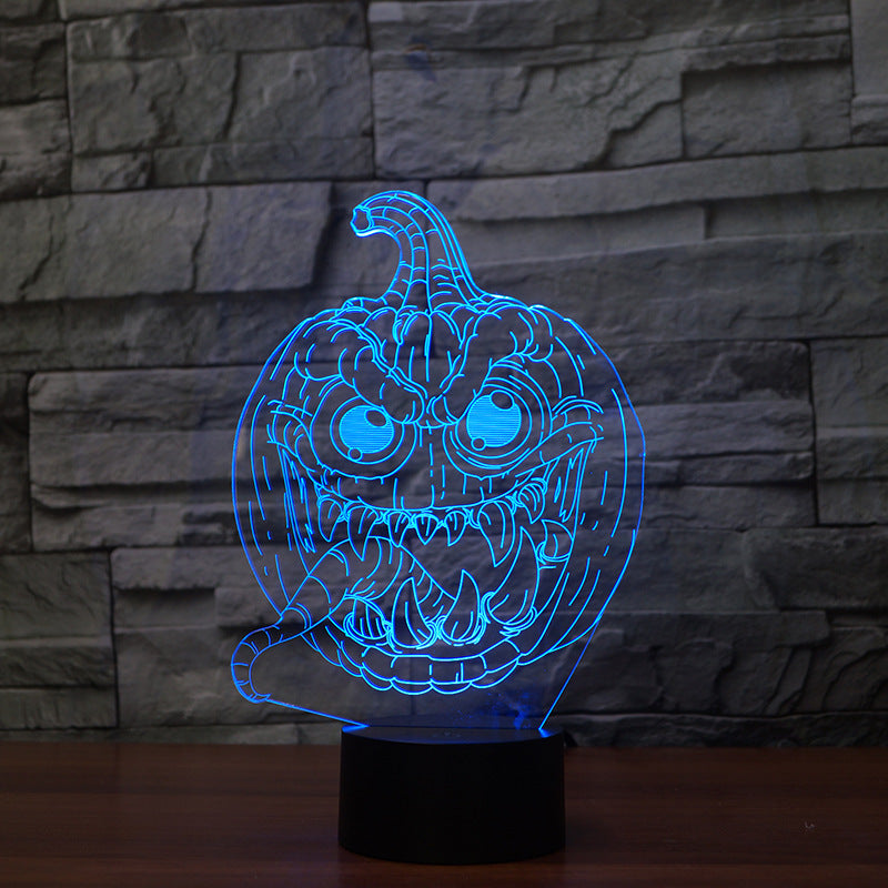 3D lights LED colorful pumpkin lights - SAVOUR DECORE