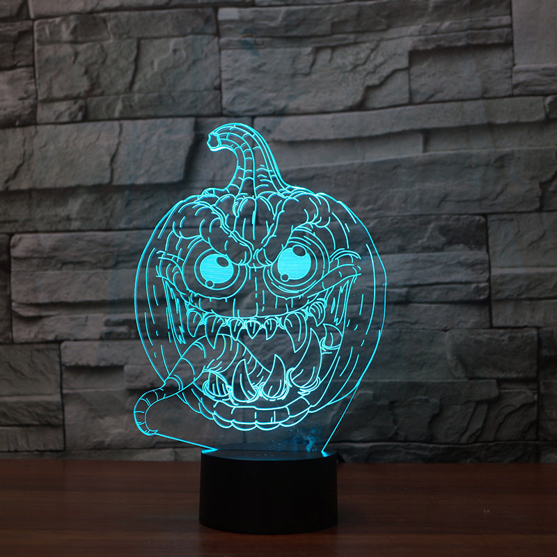 3D lights LED colorful pumpkin lights - SAVOUR DECORE