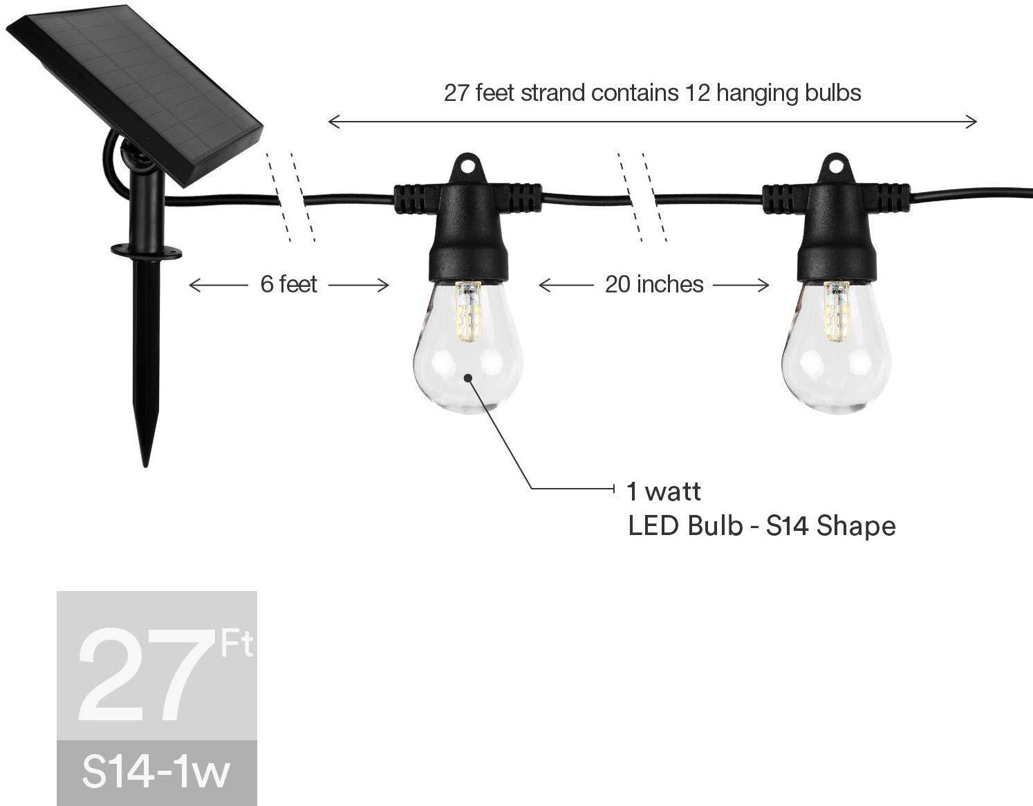 Waterproof LED Outdoor Solar String Lights - SAVOUR DECORE