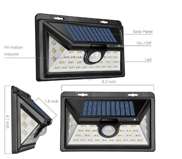 Outdoor Motion Sensor Lights - SAVOUR DECORE