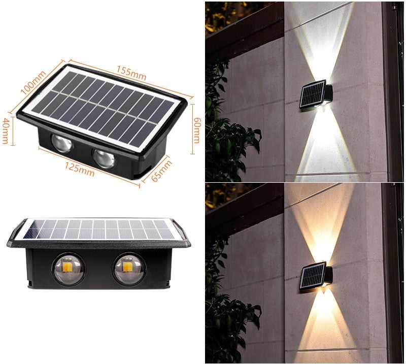 Solar Outdoor Wall Lights Waterproofing - SAVOUR DECORE