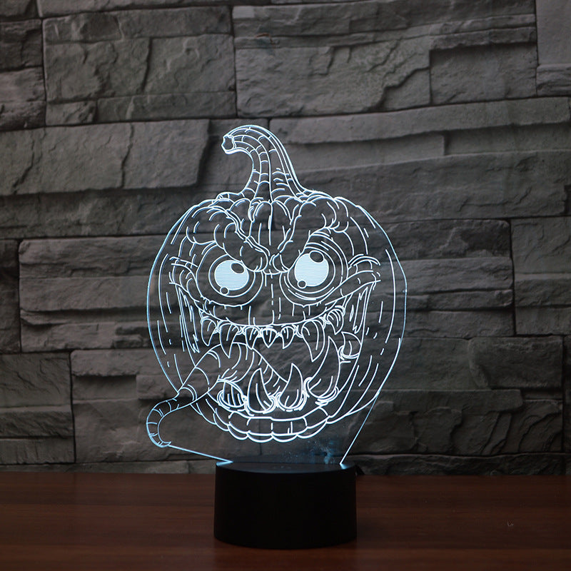 3D lights LED colorful pumpkin lights - SAVOUR DECORE