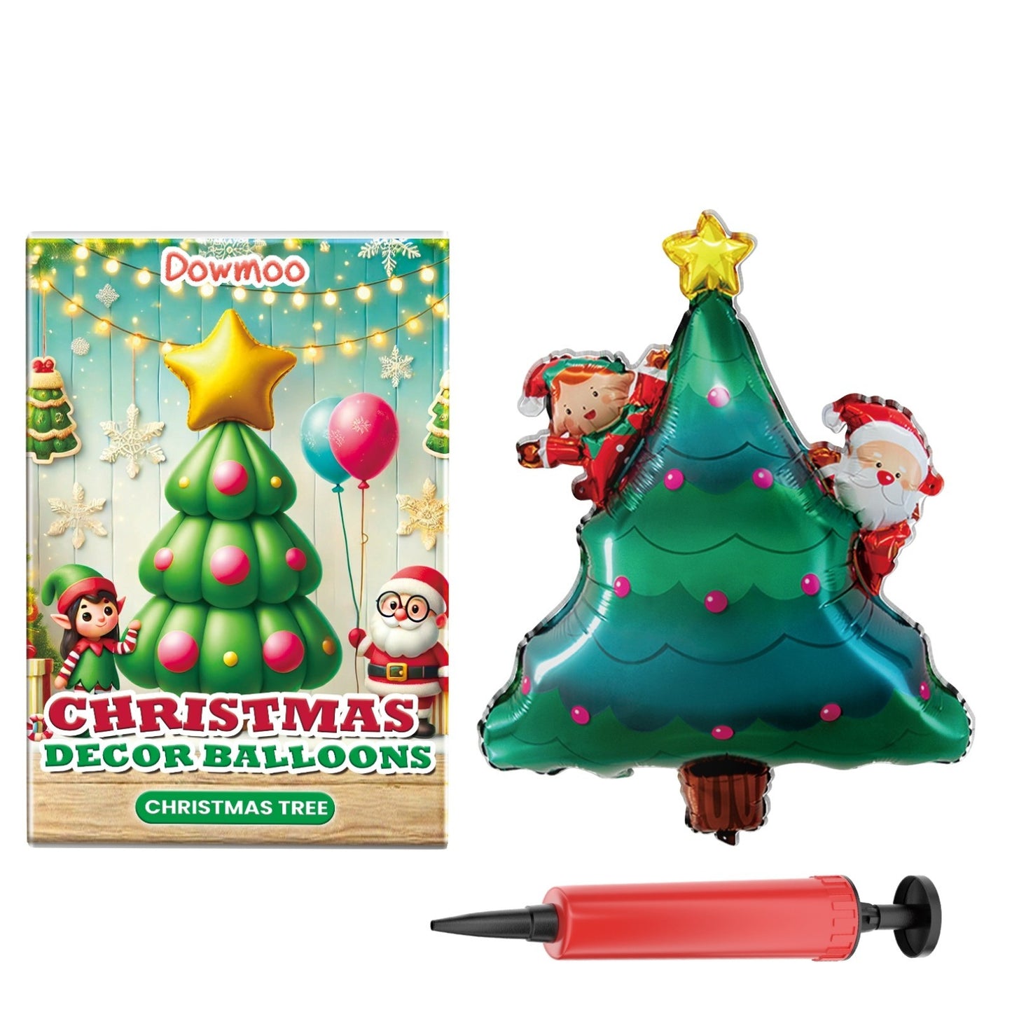 Christmas Decor Balloons Christmas Snowman - SAVOUR DECORE