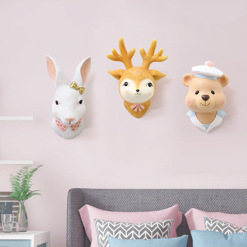 Home Original Cartoon Rabbit Wall Decor - SAVOUR DECORE