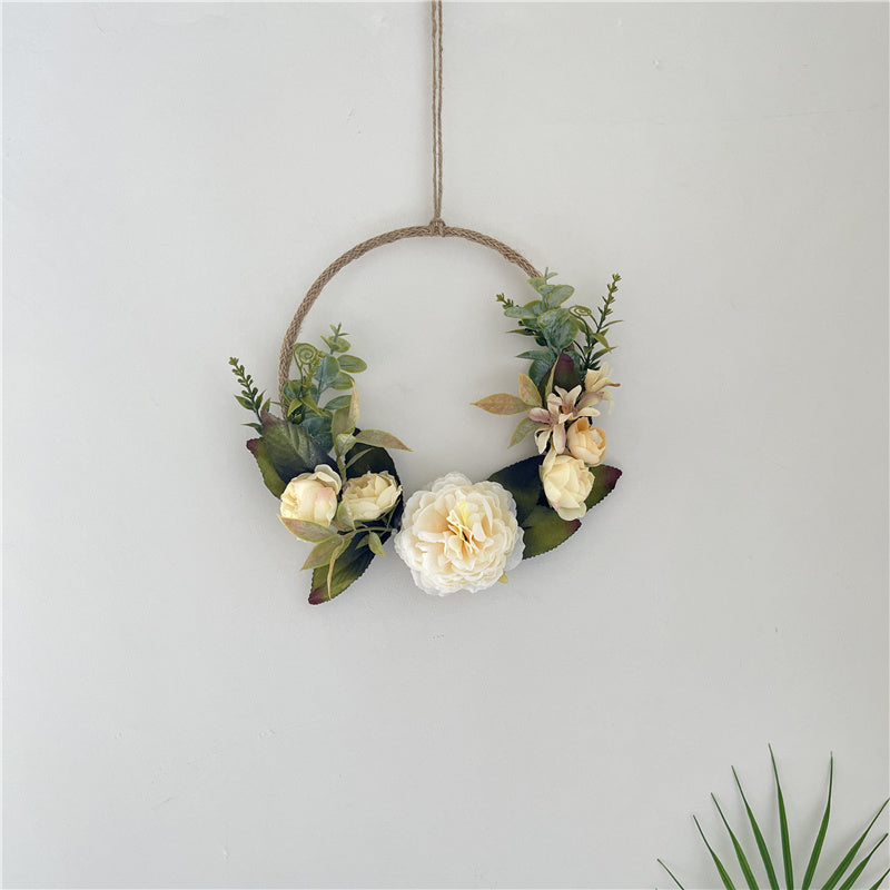 Wall Decor Room Wall Hanging Rose Garland - SAVOUR DECORE